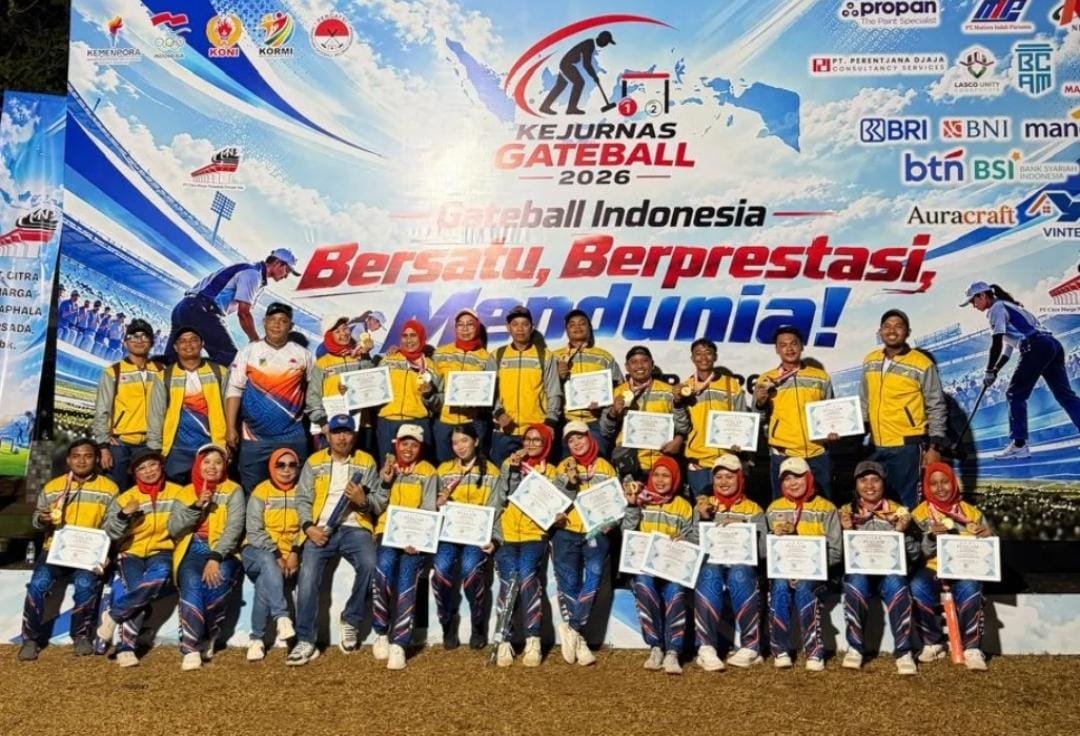 Hasil Lengkap Kejurnas Gateball 2026: Sulawesi Tengah Raih Juara Umum